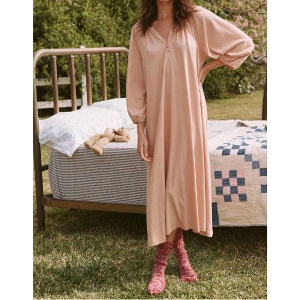 The Great 100% Cotton The Romantic Sleep Dress in Dried Petal NWT Size 3